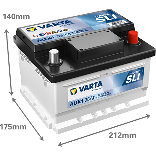 Baterie auto 35ah 520a 12v VARTA 535106052K262