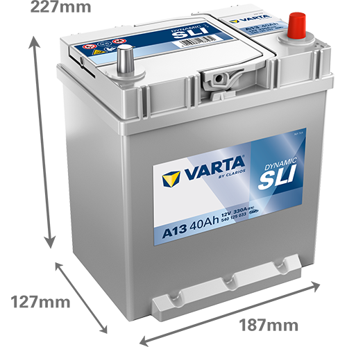 Baterie auto 40ah 330a 12v VARTA 540125033K262