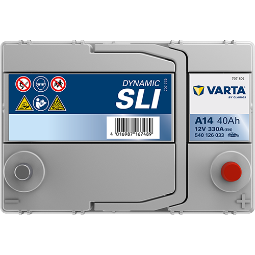 Baterie auto 40ah 330a 12v VARTA 540126033K262