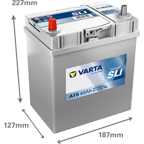 Baterie auto 40ah 330a 12v VARTA 540127033K262