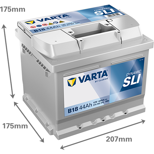 Baterie auto 44ah 440a 12v VARTA 544402044K262