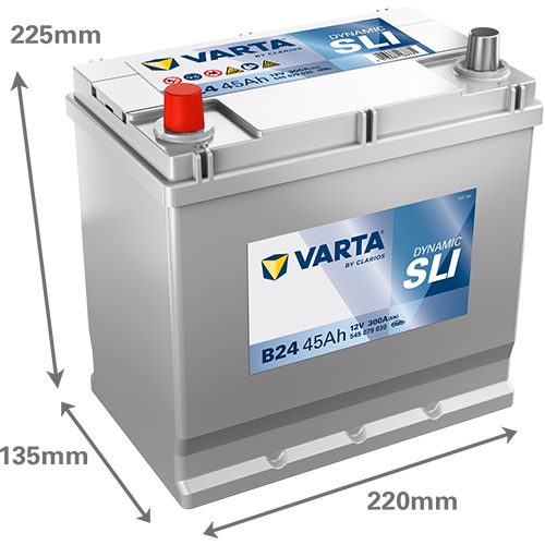 Baterie auto 45ah 300a 12v VARTA 545079030K262