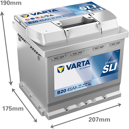 Baterie auto 45ah 400a 12v VARTA 545413040K262
