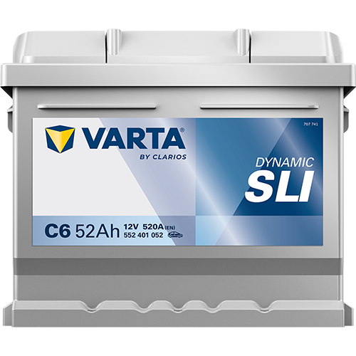 Baterie auto 52ah 520a 12v VARTA 552401052K262