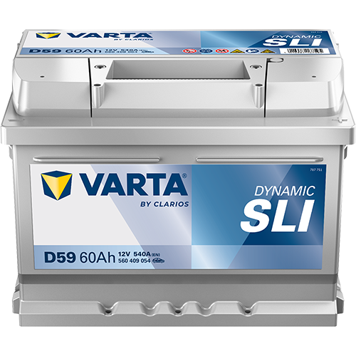 Baterie auto 60ah 540a 12v VARTA 560409054K262