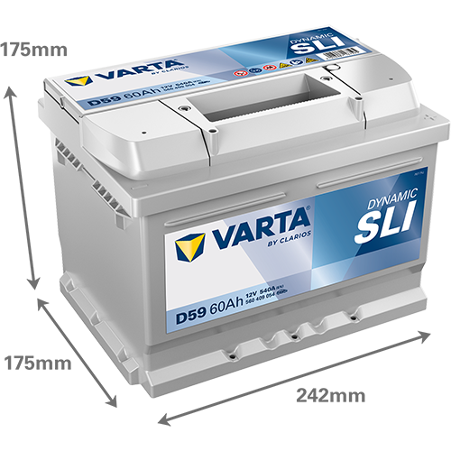Baterie auto 60ah 540a 12v VARTA 560409054K262