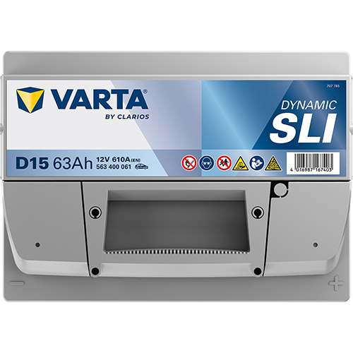 Baterie auto 63ah 610a 12v VARTA 563400061K262