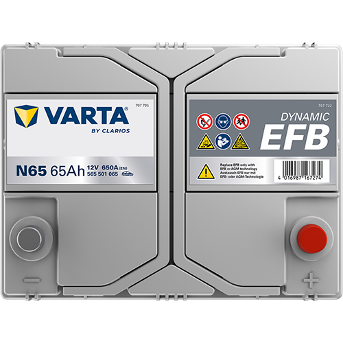 Baterie auto EFB 65ah 650a 12v VARTA 565501065K262