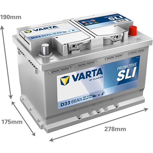 Baterie camion 66ah 510a 12v VARTA 566047051K182