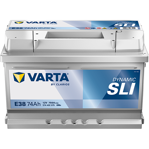Baterie auto 74ah 750a 12v VARTA 574402075K262
