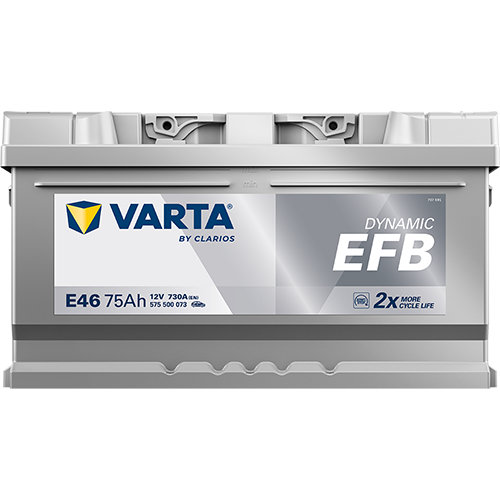 Baterie auto EFB 75ah 730a 12v VARTA 575500073K262
