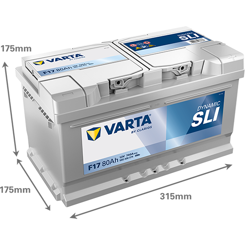 Baterie auto 80ah 740a 12v VARTA 580406074K262