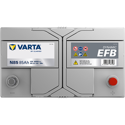 Baterie auto EFB 85ah 800a 12v VARTA 585501080K262