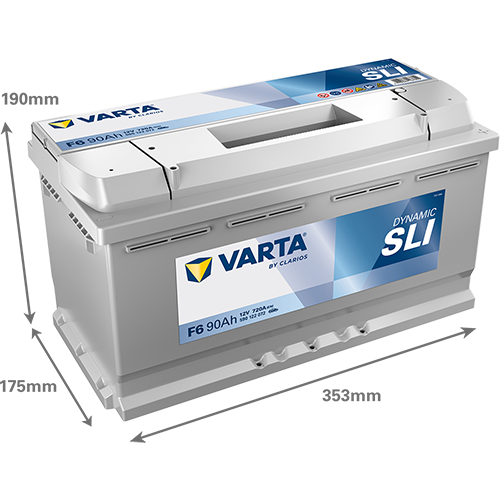 Baterie auto 90ah 720a 12v VARTA 590122072K262
