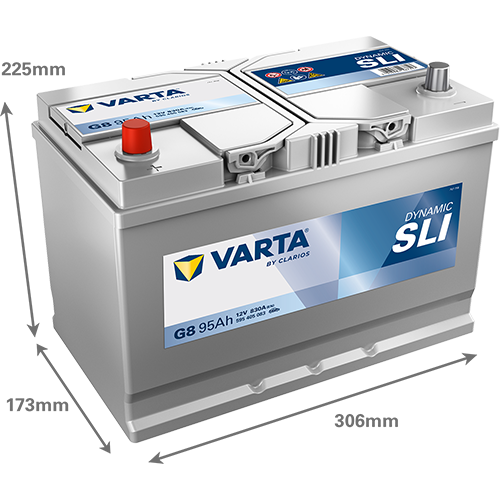 Baterie auto 95ah 830a 12v VARTA 595405083K262