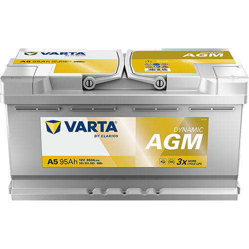 Baterie auto AGM 95ah 850a 12v VARTA 595901085K262