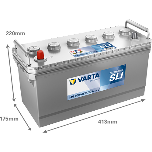 Baterie camion 100ah 600a 12v VARTA 600035060K182