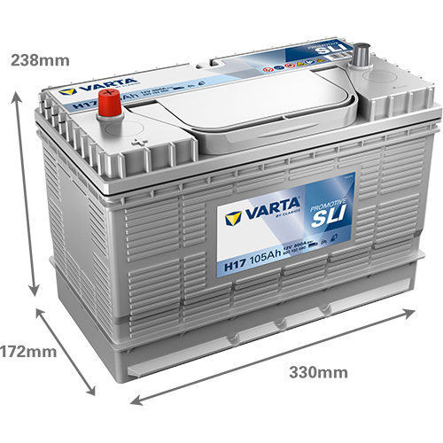 Baterie 105ah 800a 12v VARTA 605102080K182