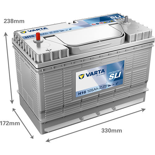 Baterie camion 105ah 800a 12v VARTA 605103080K182