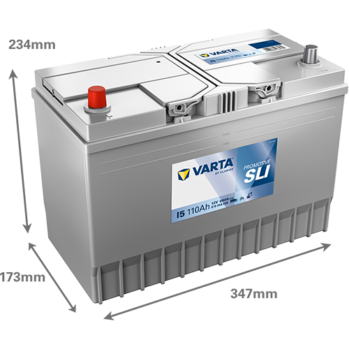 Baterie auto 110ah 680a 12v VARTA 610048068K182