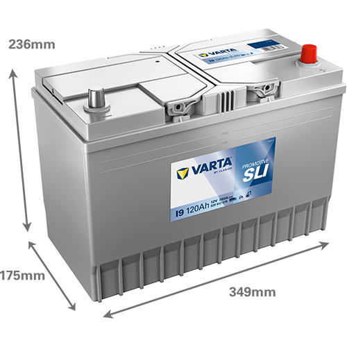 Baterie 120ah 780a 12v VARTA 620047078K182
