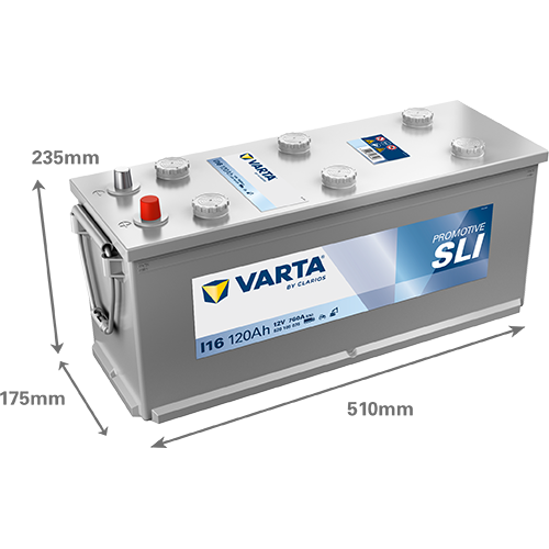 Baterie camion 120ah 760a 12v VARTA 620109076K182