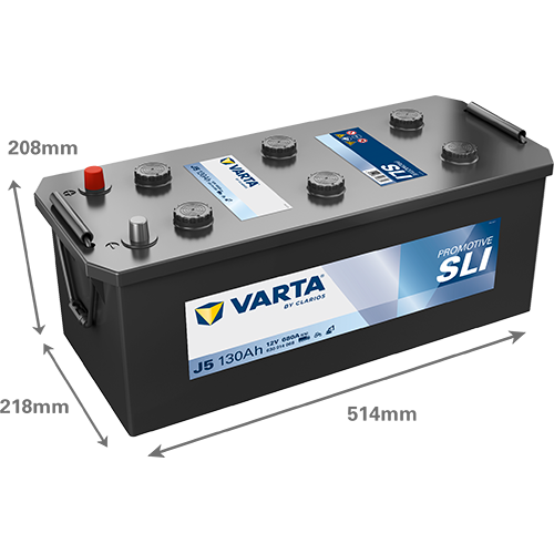 Baterie camion 130ah 680a 12v VARTA 630014068K182