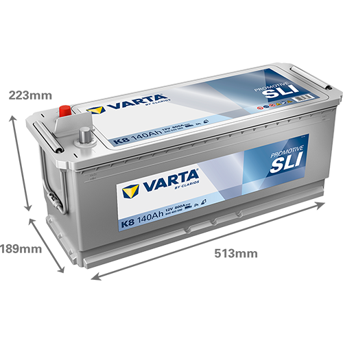 Baterie camion 140ah 800a 12v VARTA 640400080K182