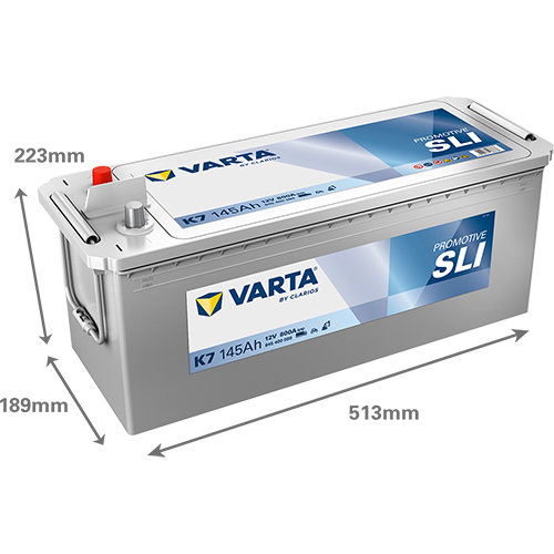 Baterie camion 145ah 800a 12v VARTA 645400080K182