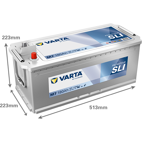 Baterie camion 180ah 1100a 12v VARTA 680033110K182