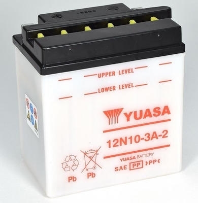 Baterie moto 11ah 100a 12v YUASA 12N10-3A-2