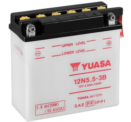 Baterie moto 6ah 55a 12v YUASA 12N5.5-3B