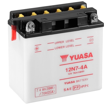 Baterie moto 7ah 70a 12v YUASA 12N7-4A