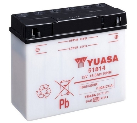 Baterie moto 18ah 100a 12v YUASA 51814