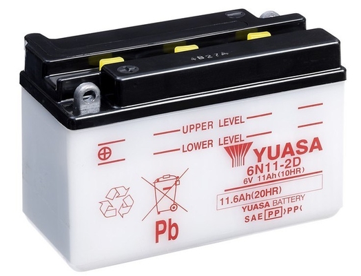 Baterie moto 12ah  6v YUASA 6N11-2D