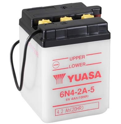 Baterie moto 4ah  6v YUASA 6N4-2A-5