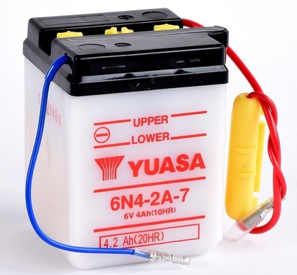 Baterie moto 4ah  6v YUASA 6N4-2A-7