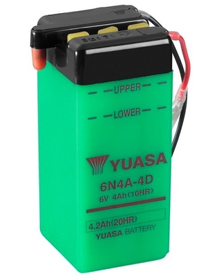 Baterie moto 4ah  6v YUASA 6N4A-4D