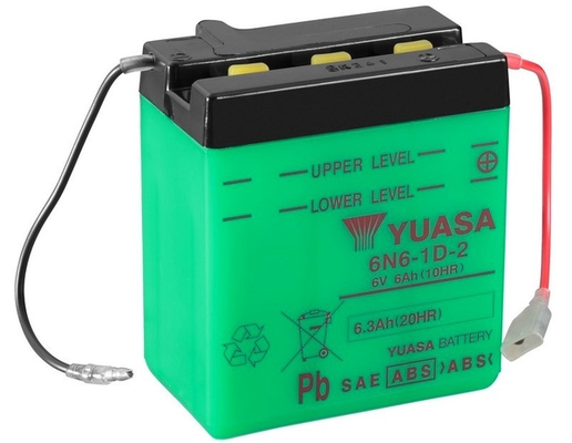 Baterie moto 6ah  6v YUASA 6N6-1D-2