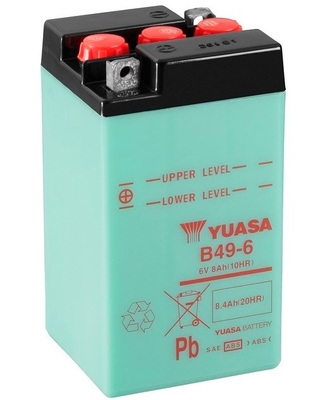 Baterie moto 8ah  6v YUASA B49-6