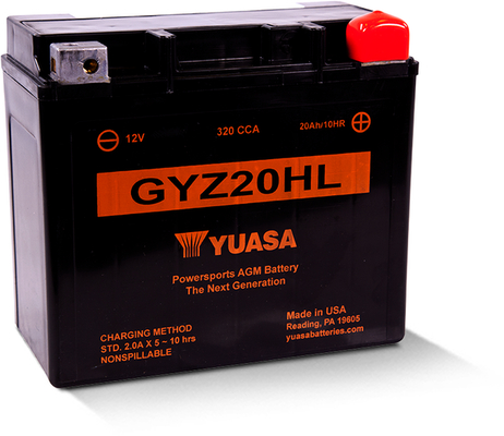 Baterie moto 21ah 320a 12v YUASA GYZ20HL