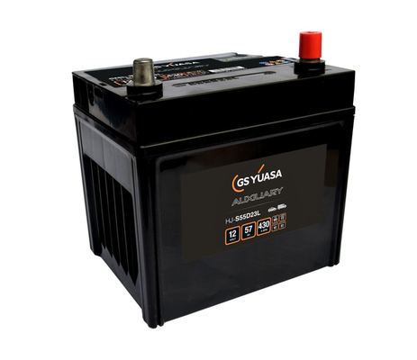 Baterie auto AGM 57ah 430a 12v YUASA HJ-S55D23L