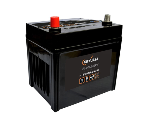 Baterie auto AGM 57ah 430a 12v YUASA HJ-S55D23R-B