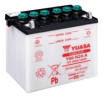 Baterie auto 30ah 241a 12v YUASA Y60-N24-A