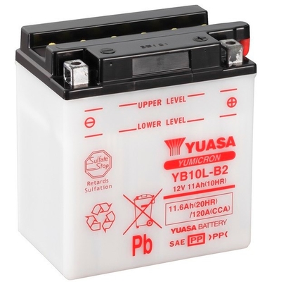 Baterie moto 12ah 120a 12v YUASA YB10L-B2