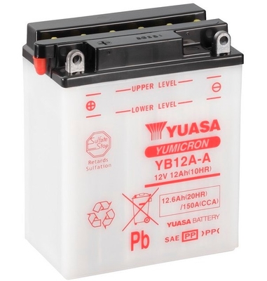 Baterie moto 13ah 150a 12v YUASA YB12A-A