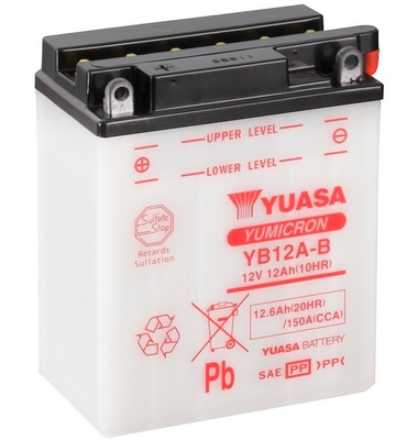 Baterie moto 13ah 150a 12v YUASA YB12A-B