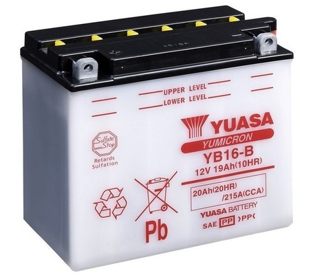 Baterie moto 20ah 215a 12v YUASA YB16-B