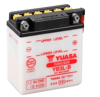 Baterie moto 3ah 30a 12v YUASA YB3L-B
