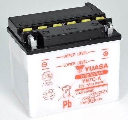 Baterie moto 7ah 75a 12v YUASA YB7C-A